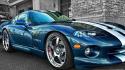Gts hdr photography blue cars selective coloring wallpaper