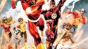 Dc comics flash superhero kid heroes wallpaper