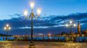 Italy venice cities clouds lights wallpaper