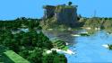 Minecraft landscape wallpaper