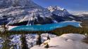 Banff national park canada lakes mountains wallpaper