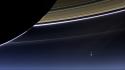 Earth saturn outer space planets the day wallpaper