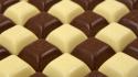 Chocolate food white wallpaper