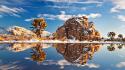 Clouds nature reflections waterscapes wallpaper