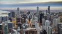 Landscapes cityscapes chicago skyscrapers wallpaper