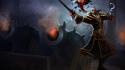 League of legends moba swain game wallpaper