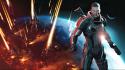 Commander Shepard In Mass Effect 3 Hd wallpaper