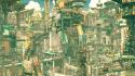 Cities cityscapes clouds drawings imperial boy wallpaper