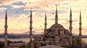 Istanbul turkey ahmed cities cityscapes wallpaper