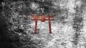 Kamigawa magic: the gathering symbols torii wallpaper