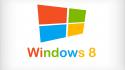 Windows 8 simple logo wallpaper
