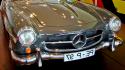 Mercedes-benz cars gray old vehicles wallpaper
