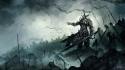 Armor artwork battles fantasy art horde wallpaper