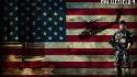 Battlefield 4 usa flags guns helicopters wallpaper