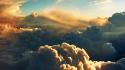 Clouds skies skyscapes wallpaper