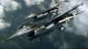 F-16 fighting falcon turkish air force jet wallpaper