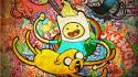 Adventure time cartoon wallpaper