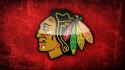 Chicago blackhawks logo wallpaper