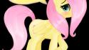 Fluttershy my little pony blush wallpaper