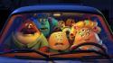 Monsters university animation cars film movies wallpaper