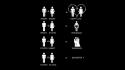 Black background funny marriage wallpaper