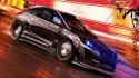 3d art ford focus rs cars tuning wallpaper