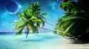 Animated beach pictures wallpaper