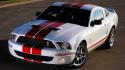 Ford mustang shelby gt500 green muscle cars wallpaper