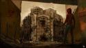 Artwork post-apocalyptic ruins wallpaper