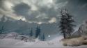 V: skyrim nature snow trees video games wallpaper
