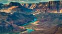 Arizona colorado river grand canyon national park cliffs wallpaper