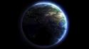 Earth blue light dark outer space planets wallpaper