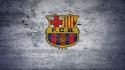 Fc barcelona football logos ancient teams grey wallpaper