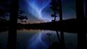 Aurora borealis nature night wallpaper