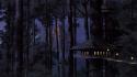 Cities fantasy art forests game hut wallpaper
