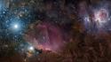 Constellation orion dust gas stars wallpaper