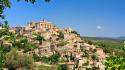 France gordes cities cityscapes wallpaper
