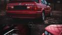 Bmw e30 engines red wallpaper
