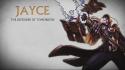 Game characters jayce league of legends video games wallpaper