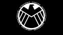 Marvel shield the avengers movie black background logos wallpaper