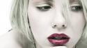 Scarlett johansson beautiful lips wallpaper