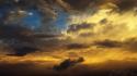 Sunset clouds australia wallpaper