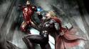 Avengers iron man marvel comics mjolnir thor wallpaper