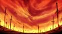 Fatestay night fate series unlimited blade works skyscapes wallpaper