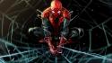 Marvel comics spider-man fan art upscaled wallpaper