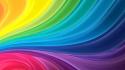 Abstract colors digital art patterns rainbows wallpaper