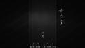 Tetris black minimalistic video games wallpaper