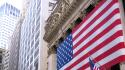 American flag new york city stock exchange usa wallpaper