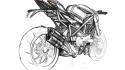 Ducati artwork motorbikes sketches vehicles wallpaper