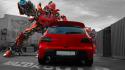 Mazda transformers cars red robots wallpaper